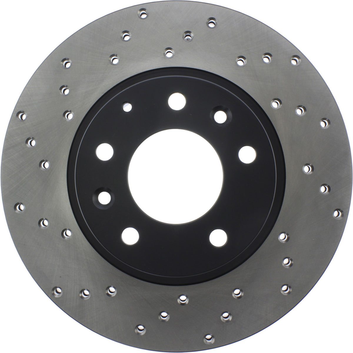 StopTech Sport Cryo Cross Drilled Brake Rotor; Front Right