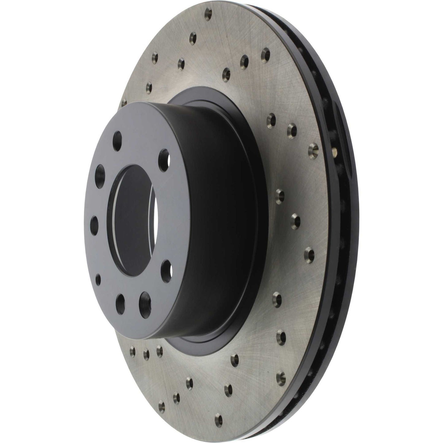 StopTech Sport Cryo Cross Drilled Brake Rotor; Front Right