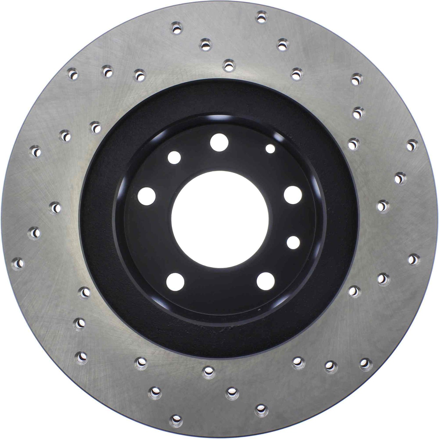 StopTech Sport Cross Drilled Brake Rotor; Front Right