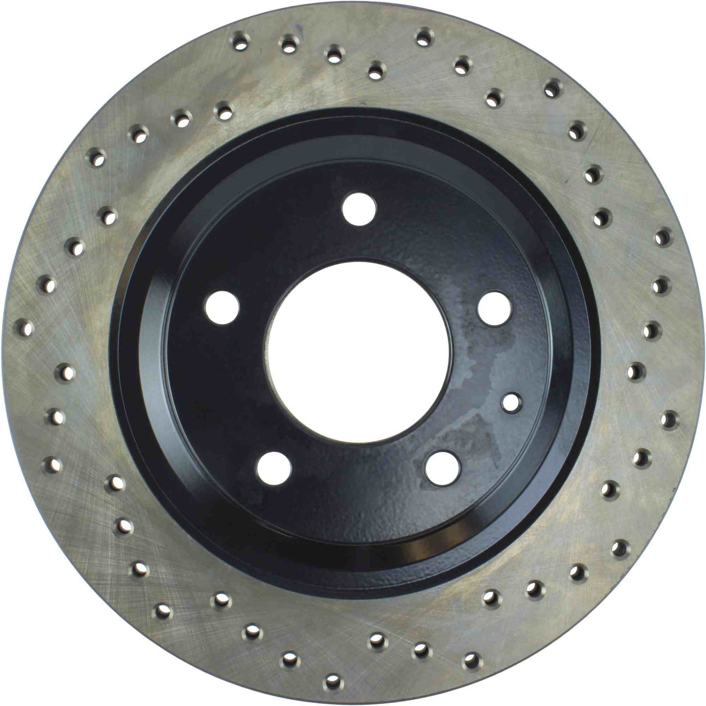 StopTech 93-95 Mazda RX-7 Drilled Left Rear Rotor 128.45052L