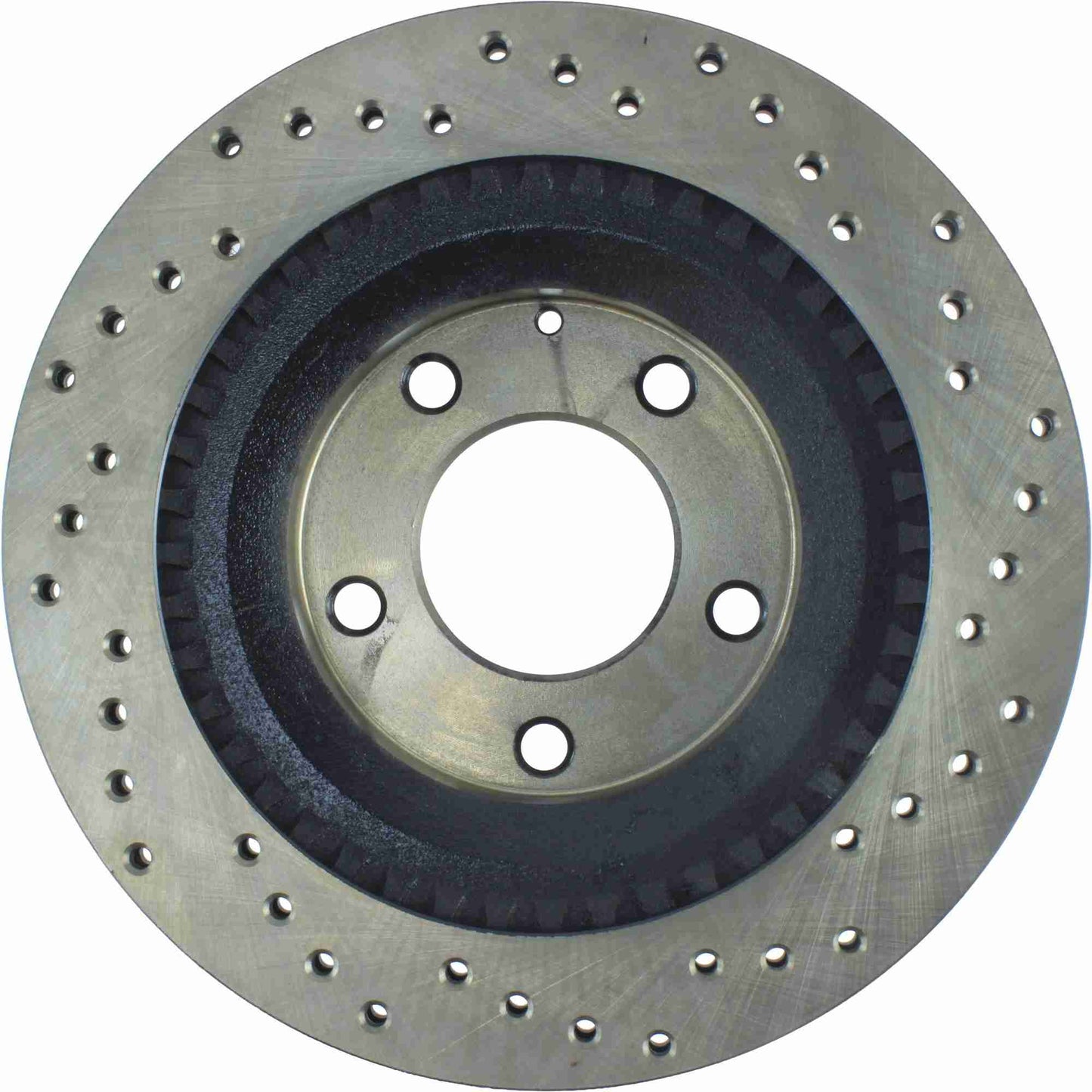 StopTech 93-95 Mazda RX-7 Drilled Right Rear Rotor 128.45052R