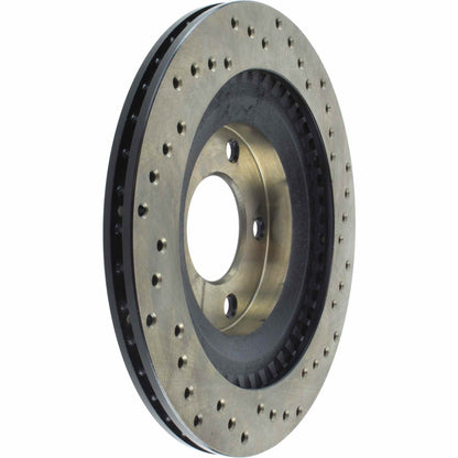 StopTech 93-95 Mazda RX-7 Drilled Right Rear Rotor 128.45052R