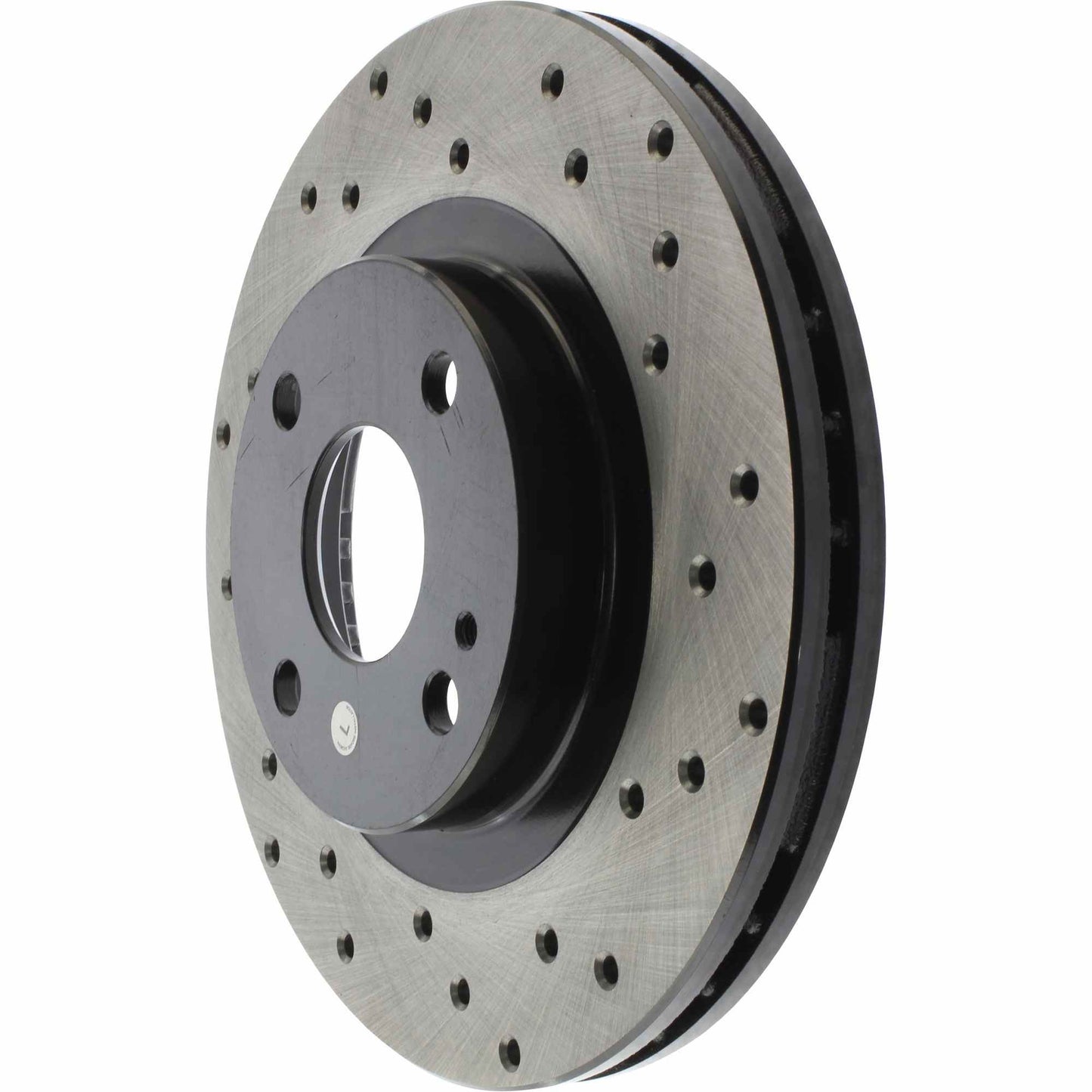 StopTech Sport Cryo Cross Drilled Brake Rotor; Front Left