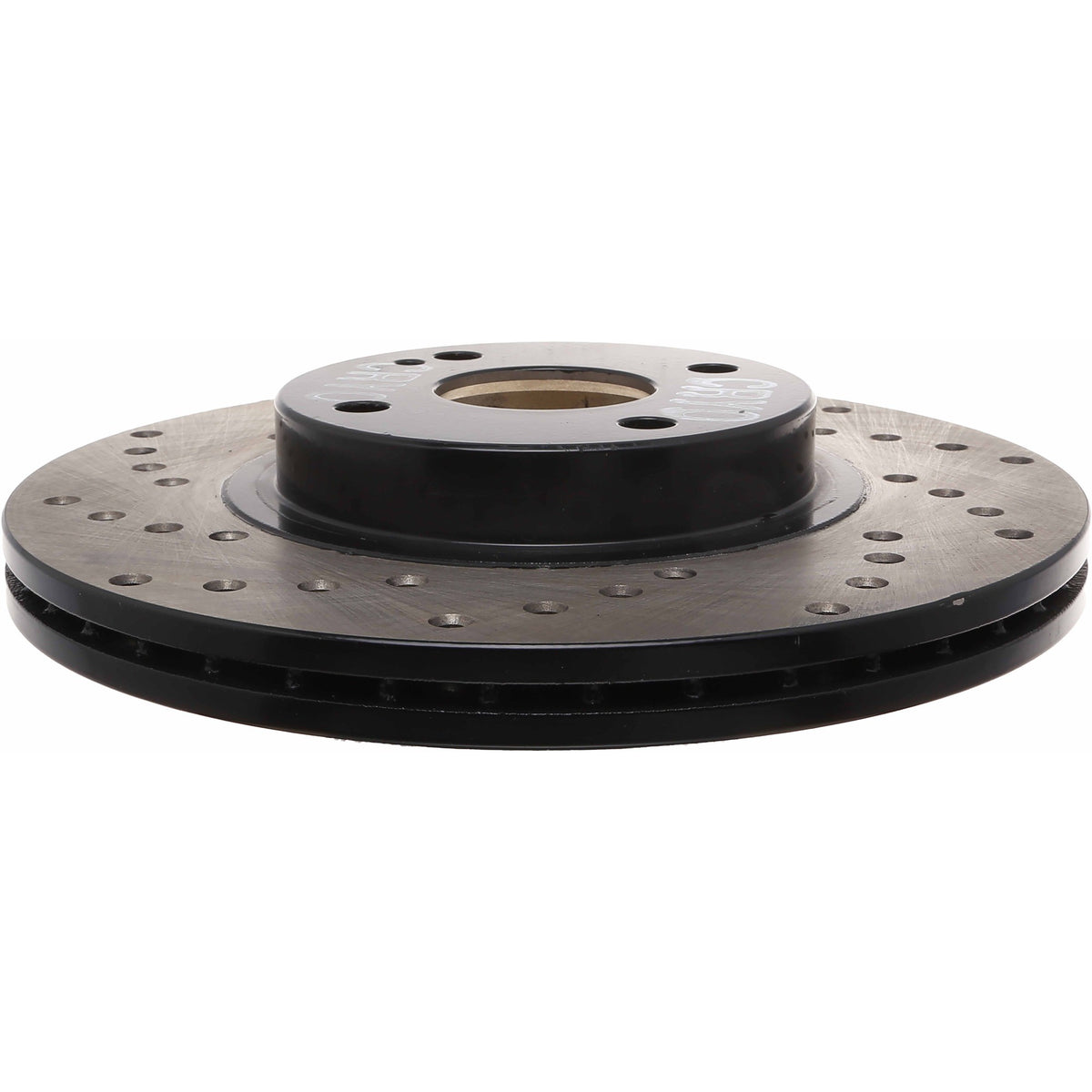 StopTech Sport Cryo Cross Drilled Brake Rotor; Front Left
