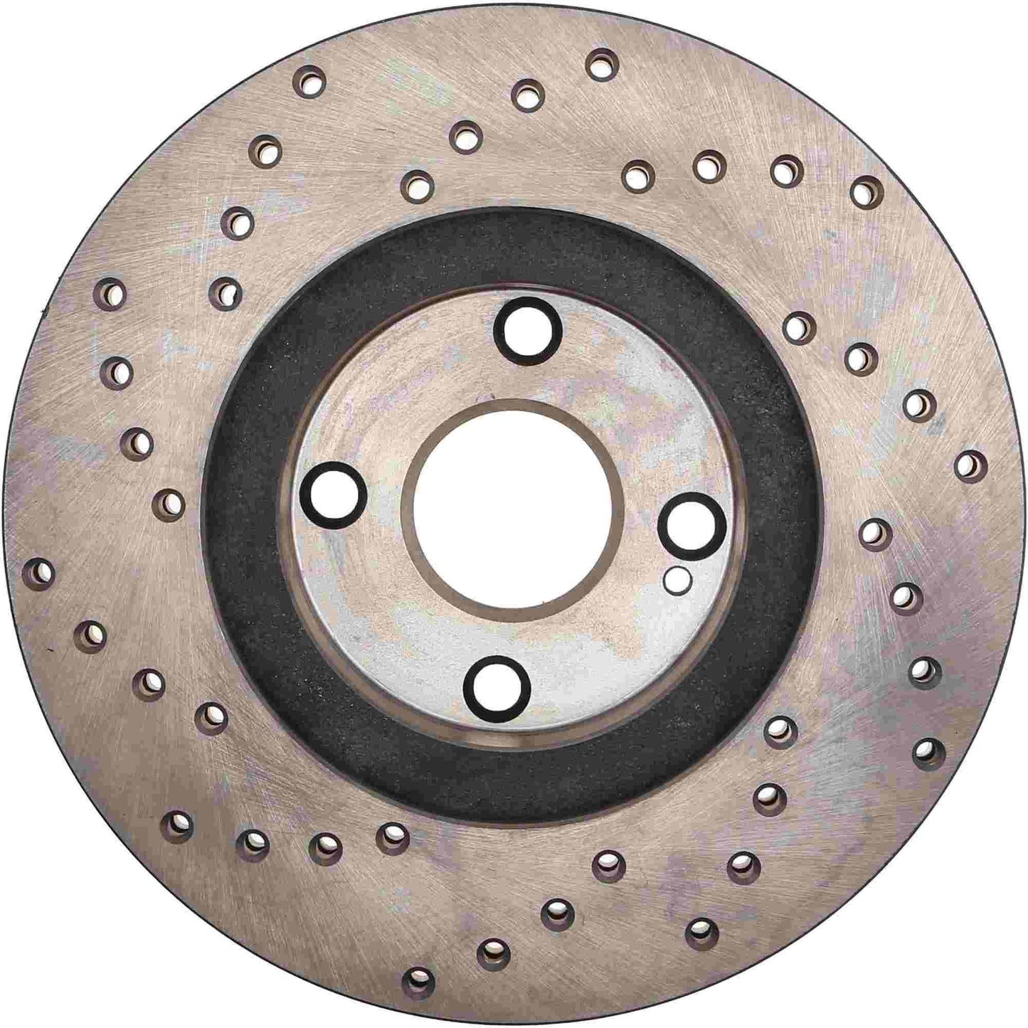StopTech Sport Cryo Cross Drilled Brake Rotor; Front Right