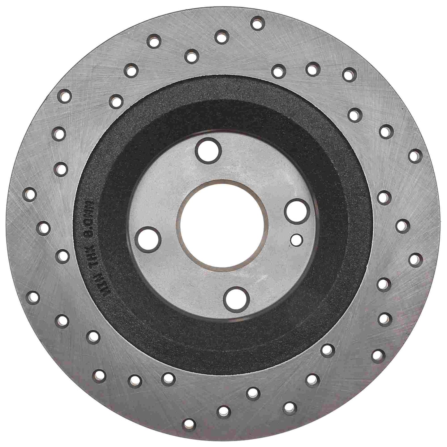 StopTech Sport Cryo Cross Drilled Brake Rotor; Rear Left
