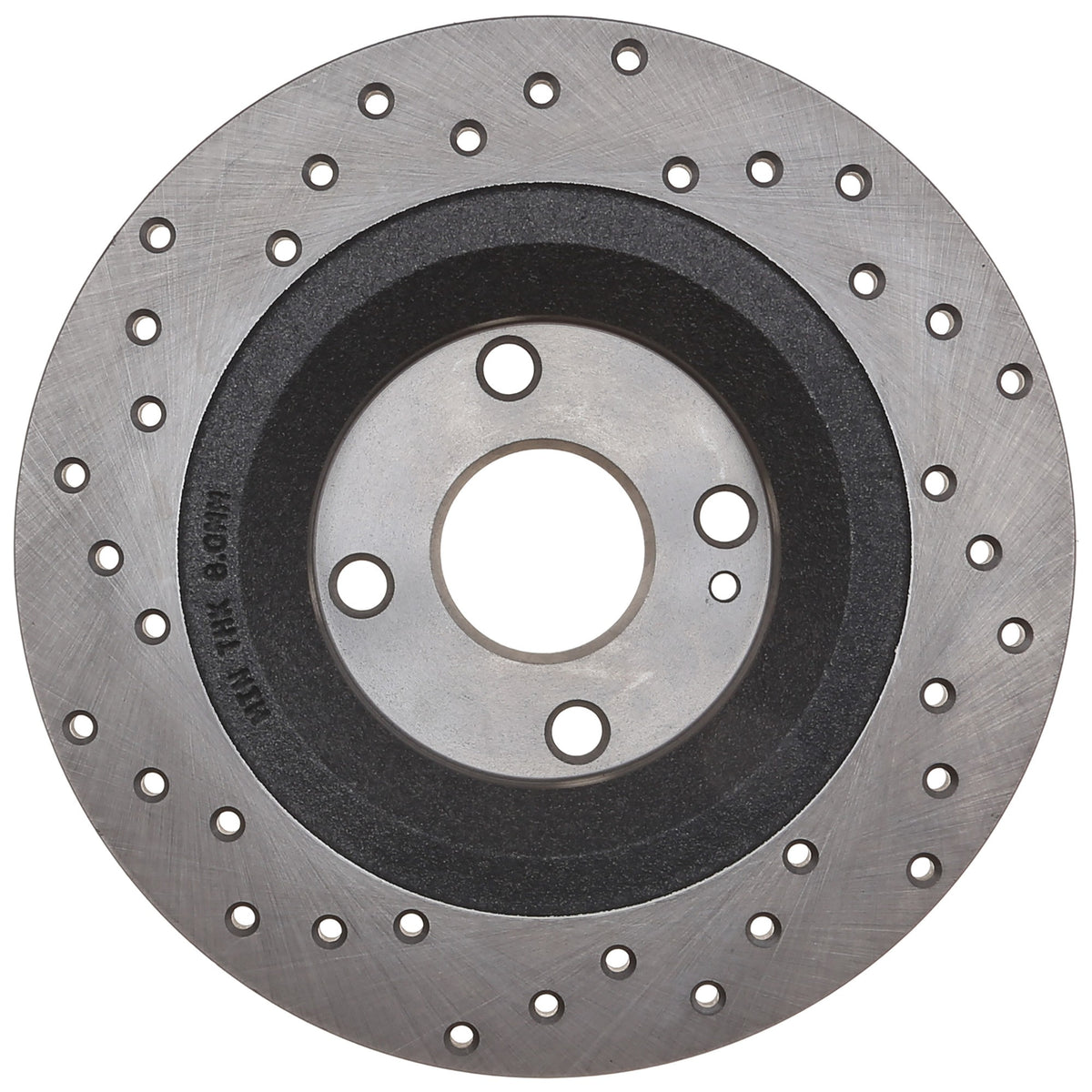 StopTech Sport Cryo Cross Drilled Brake Rotor; Rear Left