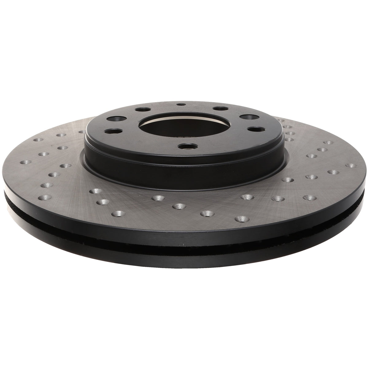 StopTech Sport Cryo Cross Drilled Brake Rotor; Front Left