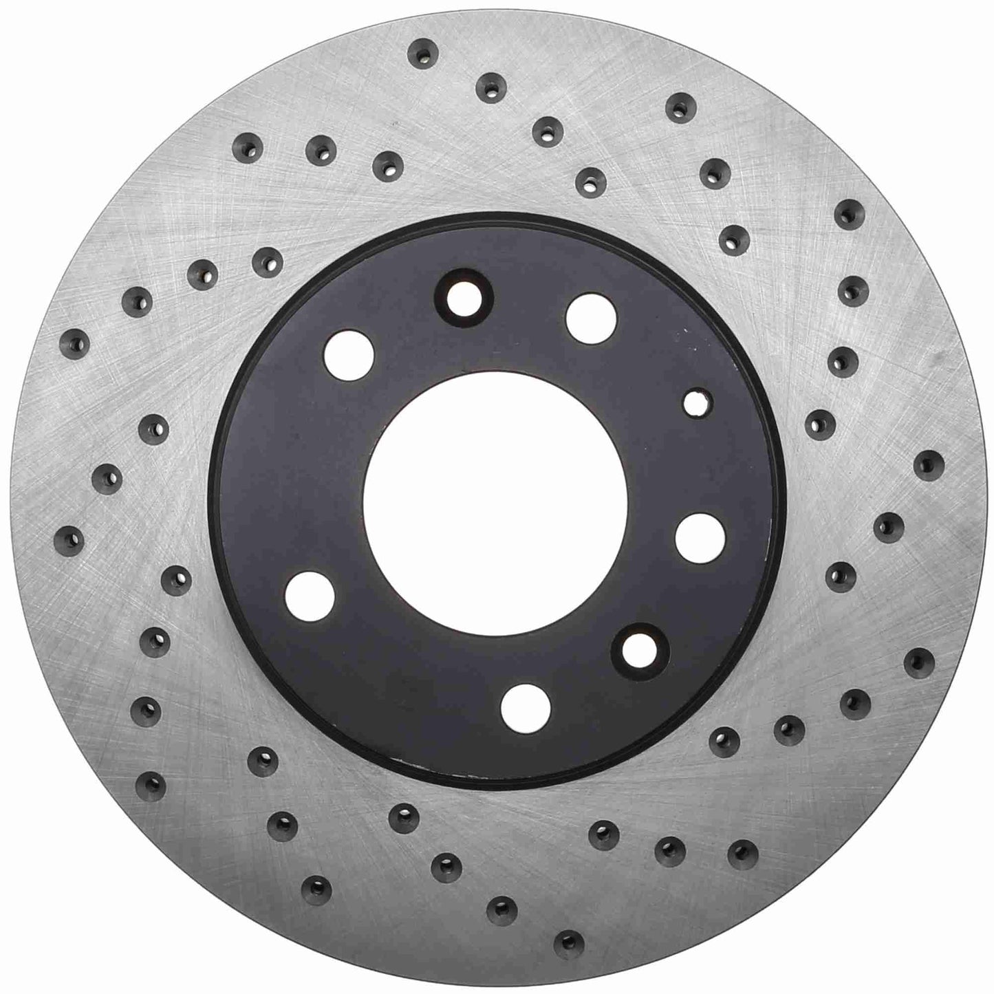 StopTech Sport Cryo Cross Drilled Brake Rotor; Front Left