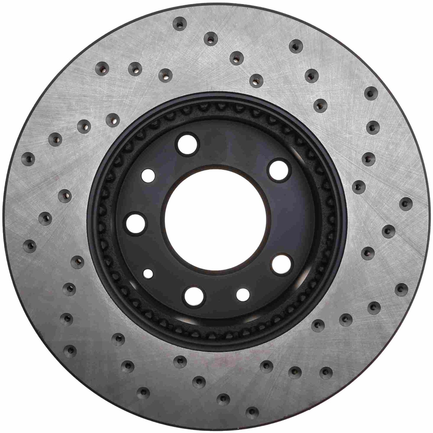StopTech Sport Cryo Cross Drilled Brake Rotor; Front Right