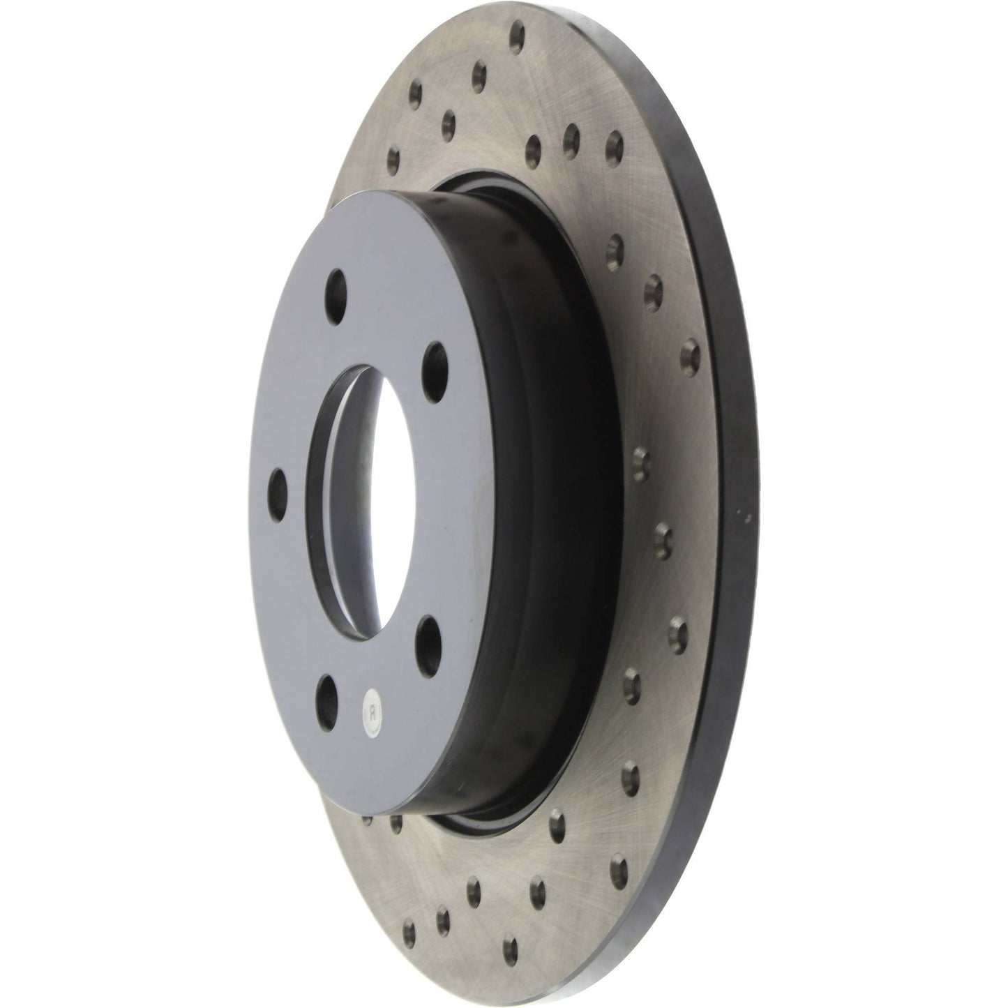 StopTech Sport Cryo Cross Drilled Brake Rotor; Rear Right
