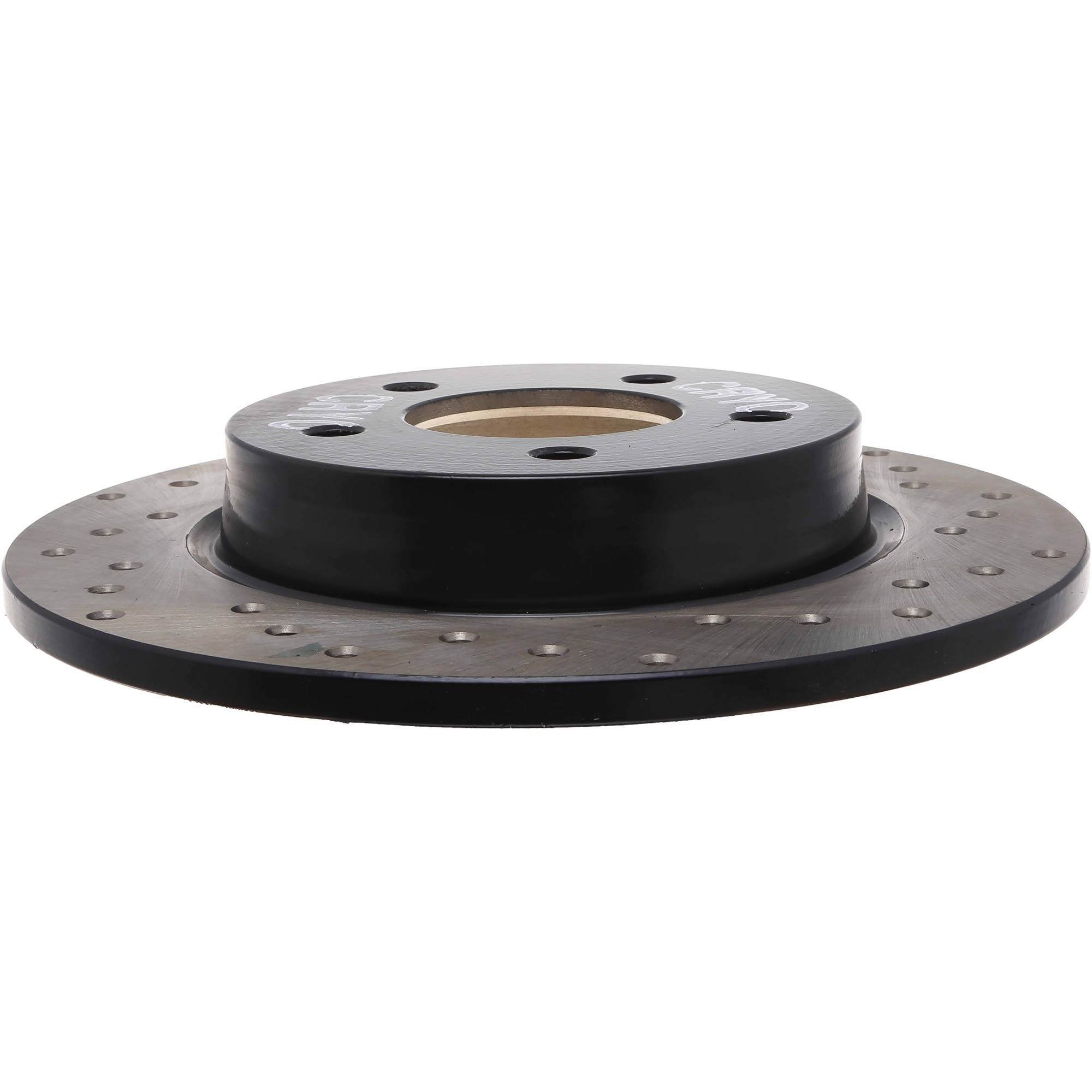 StopTech Sport Cryo Cross Drilled Brake Rotor; Rear Left