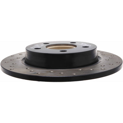 StopTech Sport Cryo Cross Drilled Brake Rotor; Rear Left