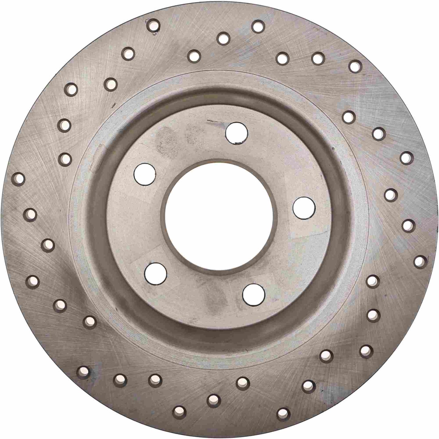 StopTech Sport Cryo Cross Drilled Brake Rotor; Rear Left