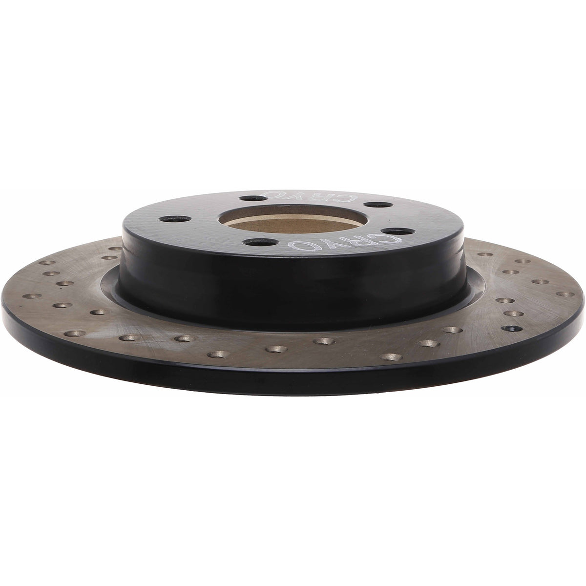 StopTech Sport Cryo Cross Drilled Brake Rotor; Rear Right