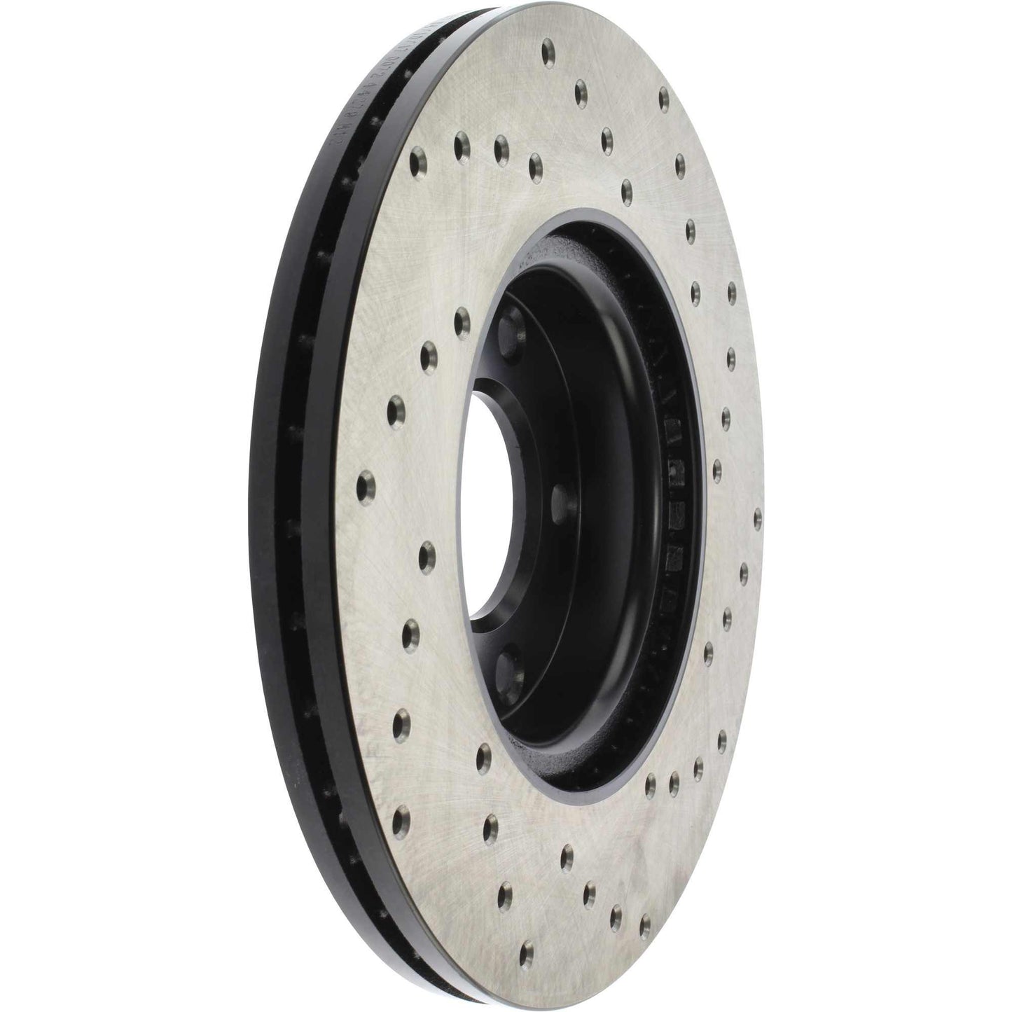 StopTech Sport Cryo Cross Drilled Brake Rotor; Front Right