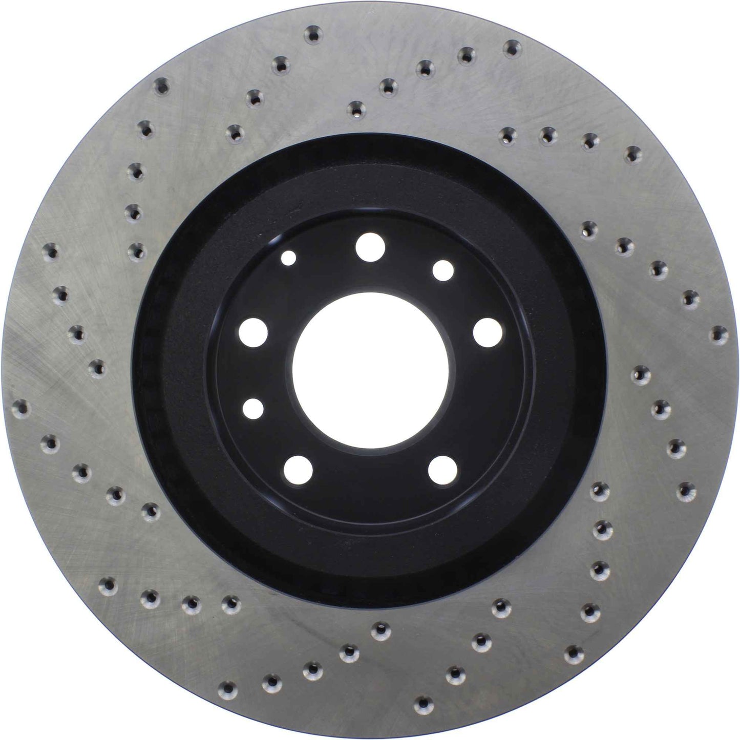 StopTech Sport Cryo Cross Drilled Brake Rotor; Front Left