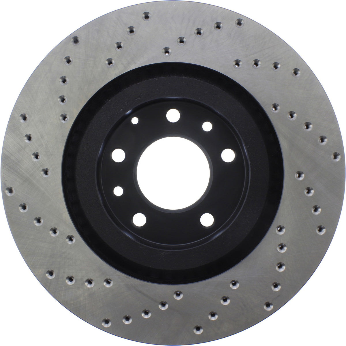 StopTech Sport Cryo Cross Drilled Brake Rotor; Front Left