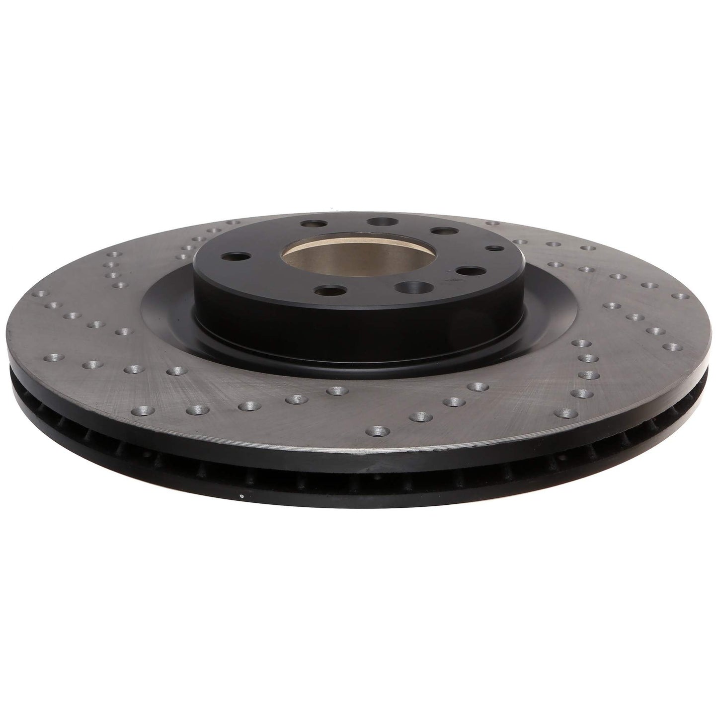 StopTech Sport Cross Drilled Brake Rotor; Front Right
