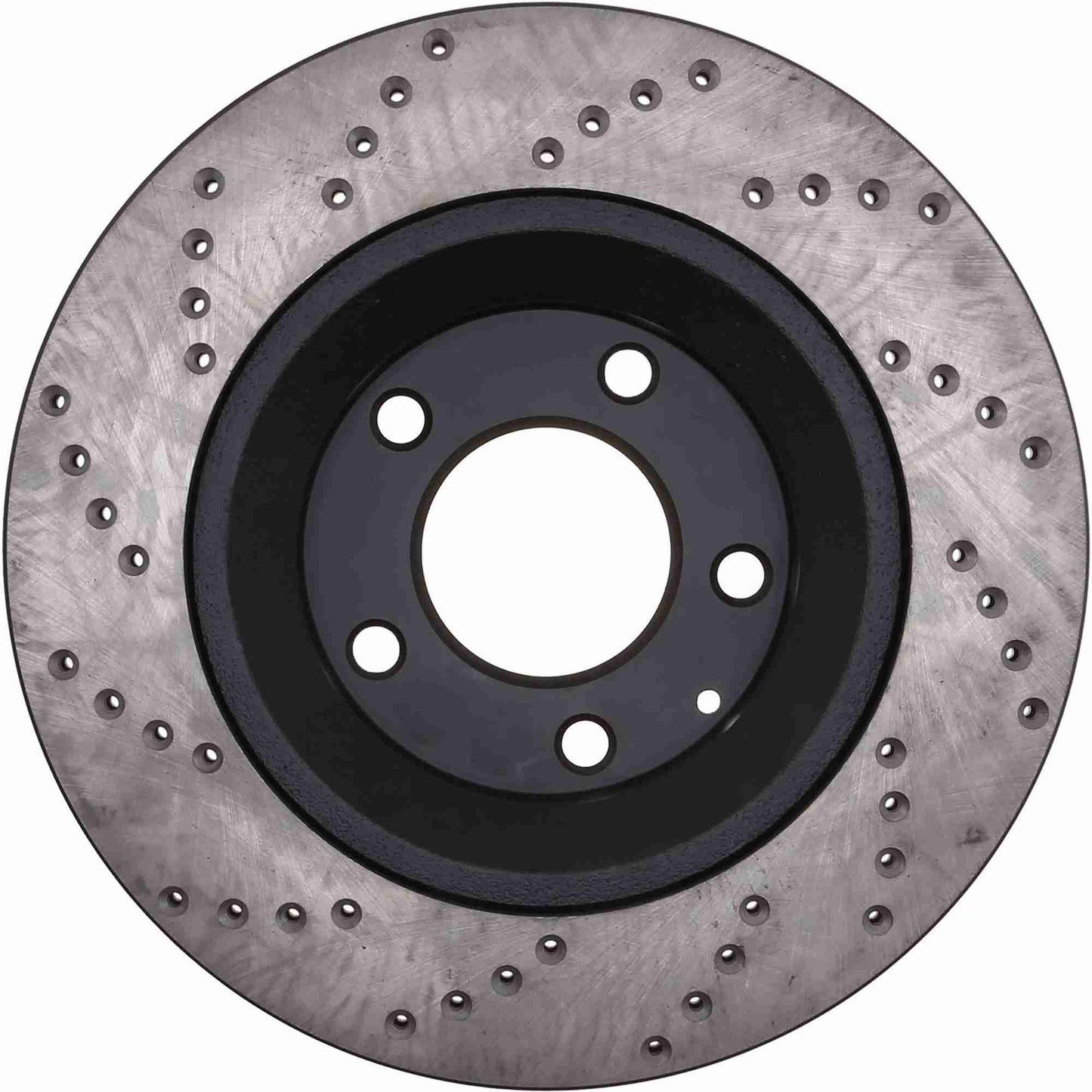 StopTech Sport Cryo Cross Drilled Brake Rotor; Rear Left