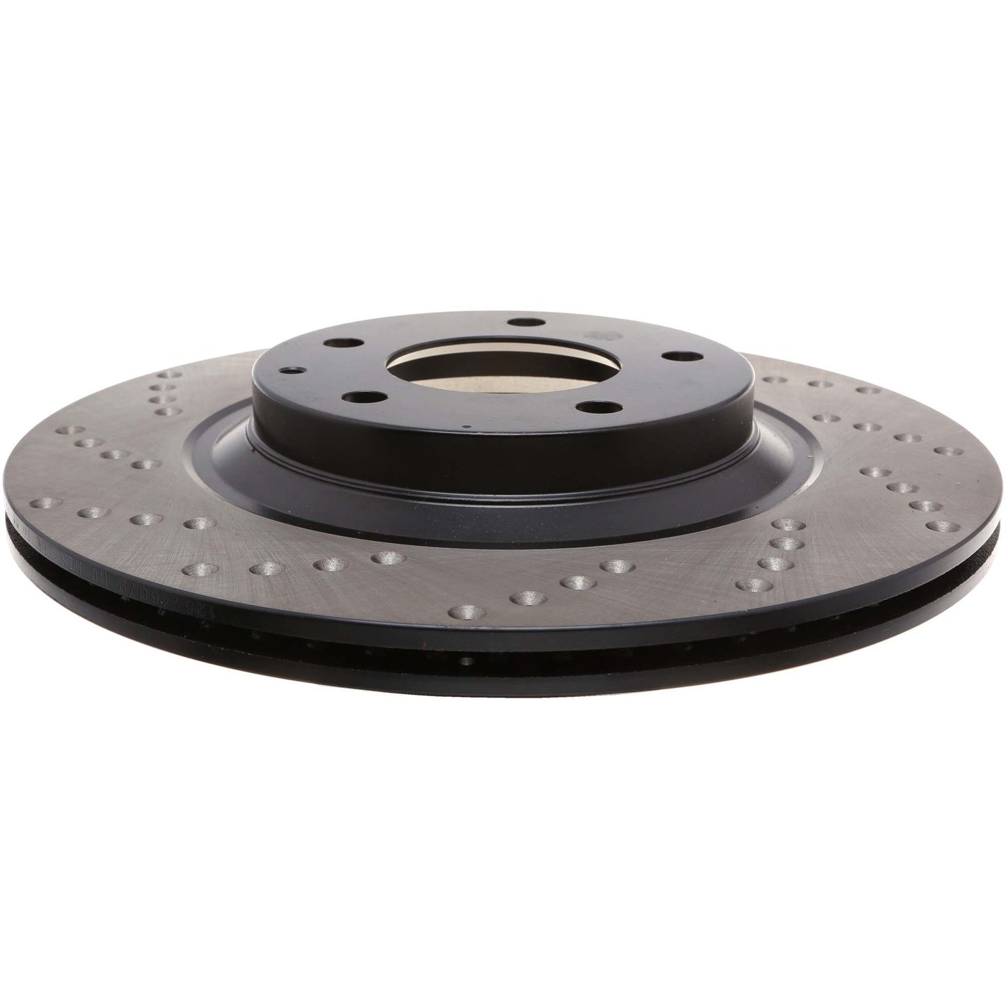 StopTech Sport Cryo Cross Drilled Brake Rotor; Rear Right