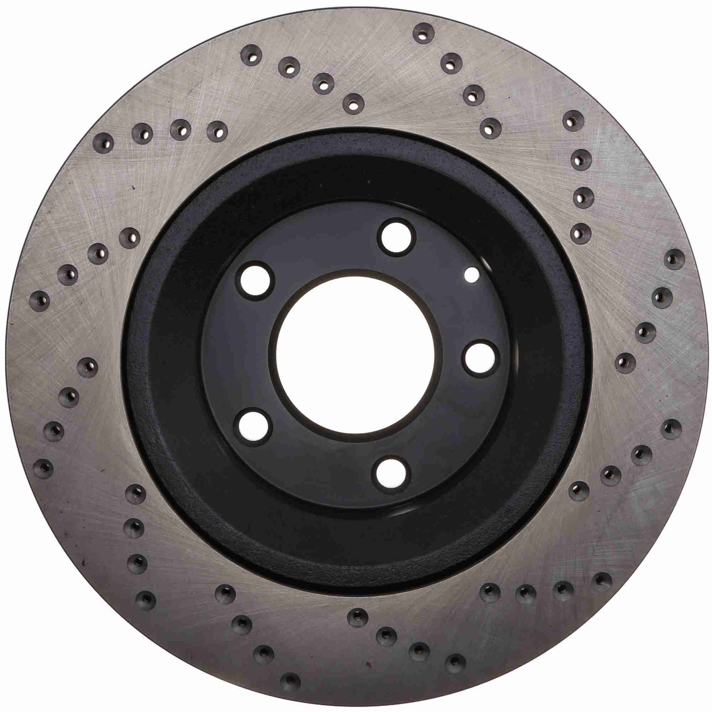 StopTech Sport Cryo Cross Drilled Brake Rotor; Rear Right