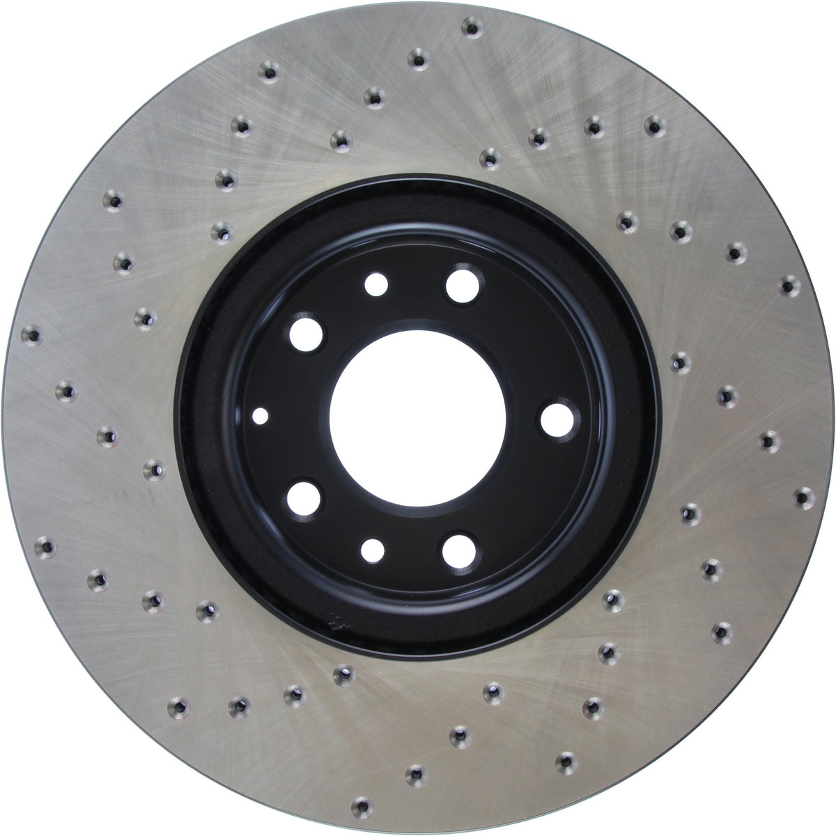 StopTech Sport Cryo Cross Drilled Brake Rotor; Front Left