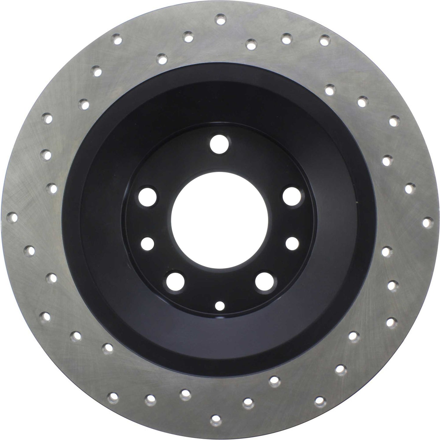 StopTech Sport Cryo Cross Drilled Brake Rotor; Rear Left