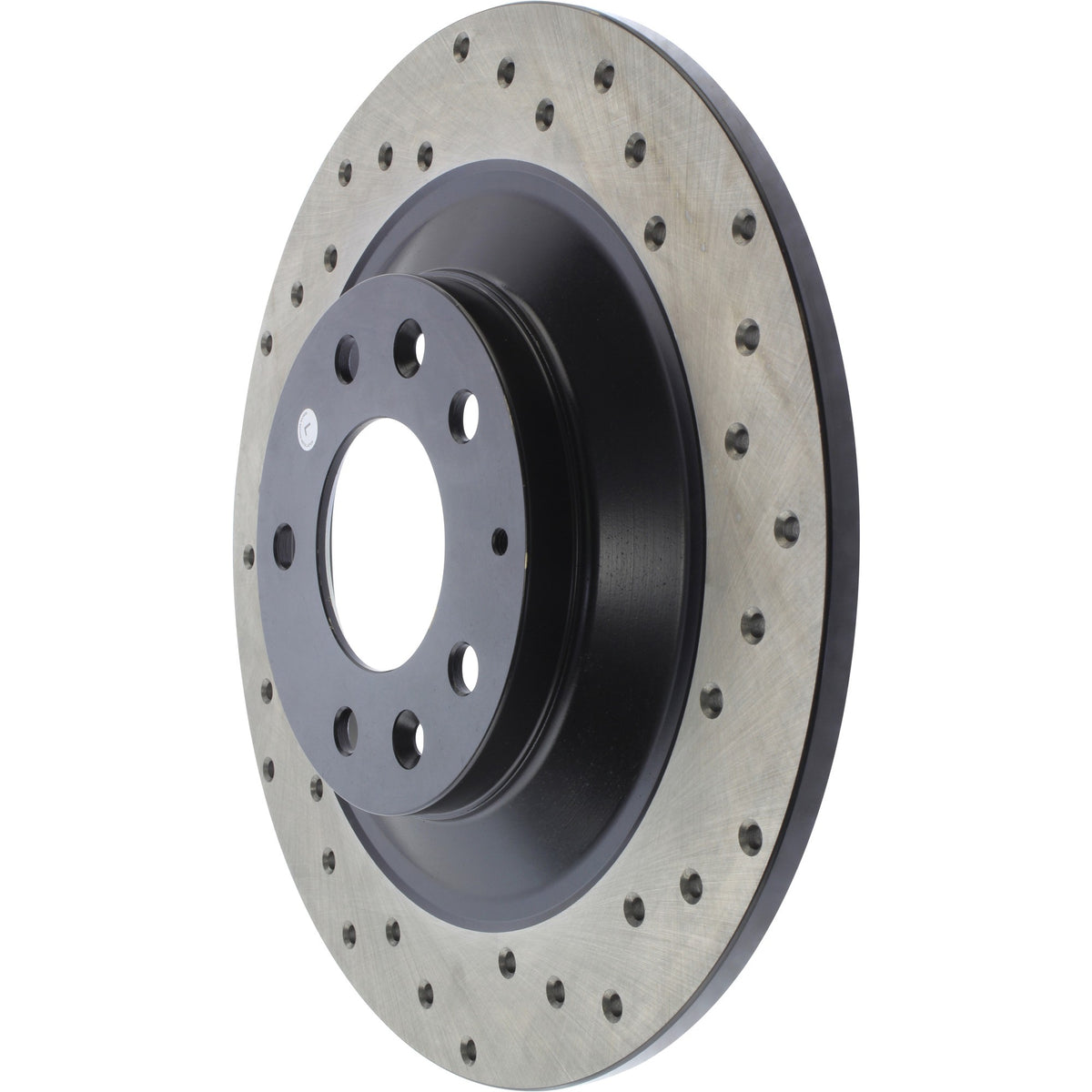 StopTech Sport Cryo Cross Drilled Brake Rotor; Rear Left