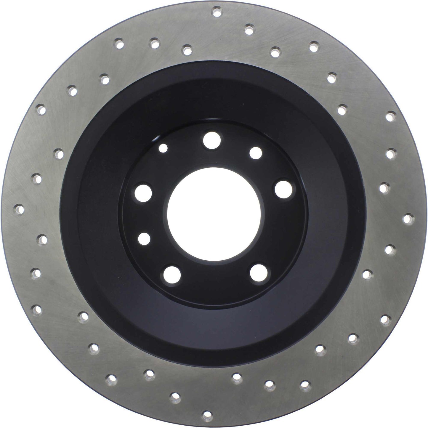 StopTech Sport Cryo Cross Drilled Brake Rotor; Rear Right