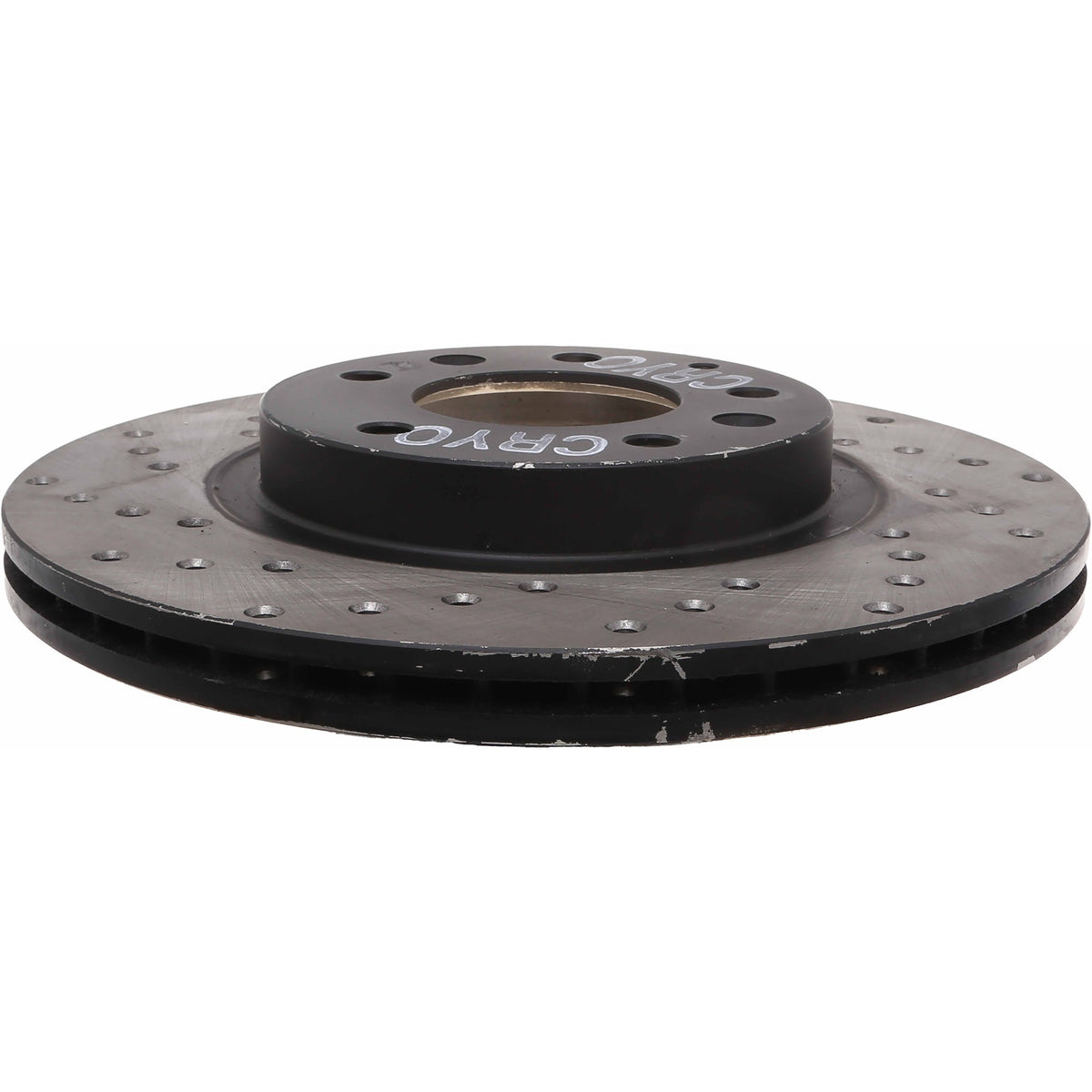 StopTech Sport Cryo Cross Drilled Brake Rotor; Front Right