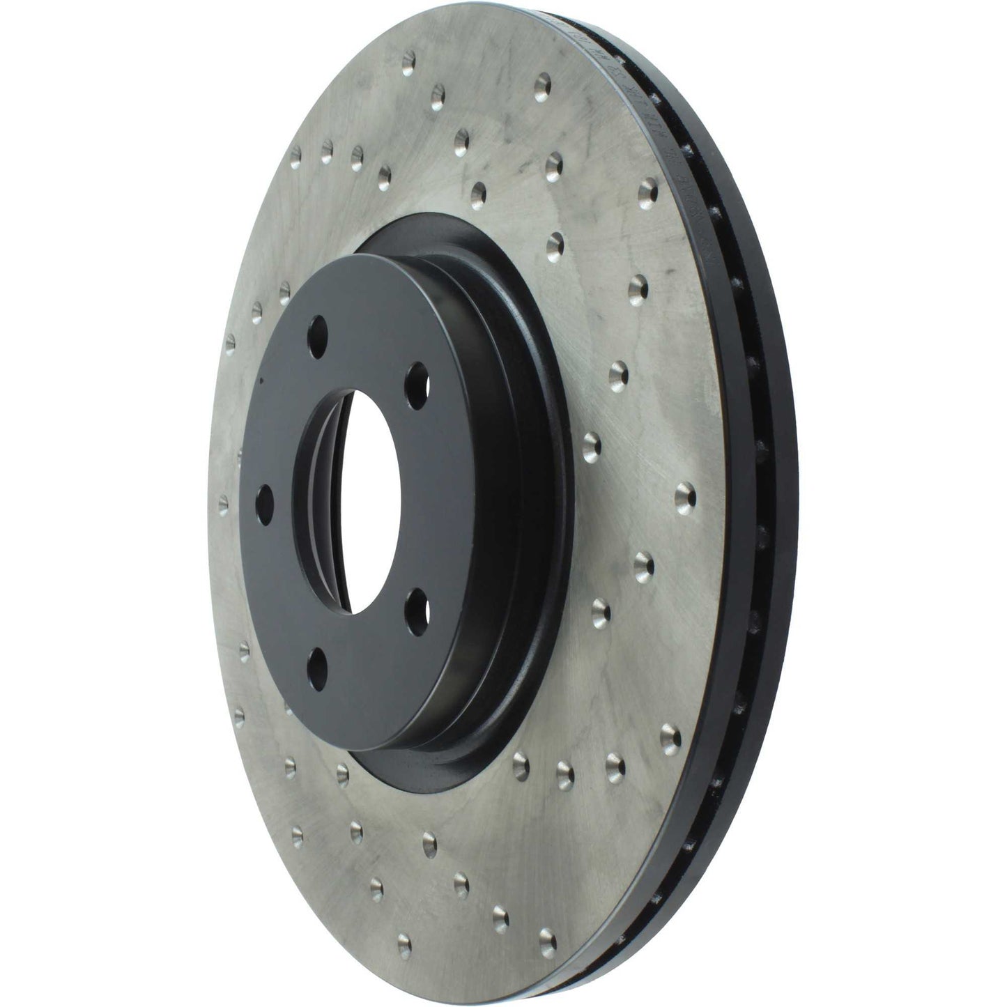 StopTech Sport Cryo Cross Drilled Brake Rotor; Front Left