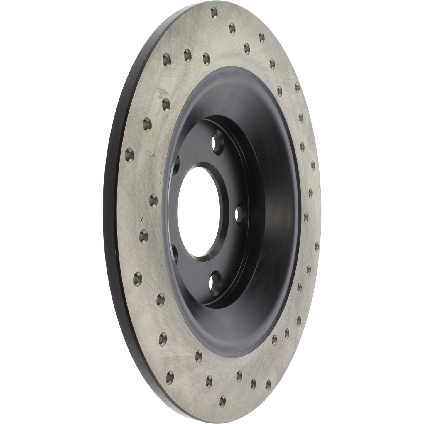 StopTech Sport Cross Drilled Brake Rotor; Rear Right