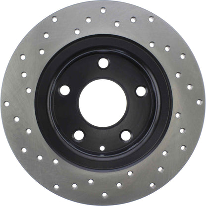 StopTech Sport Cross Drilled Brake Rotor Rear Left 128.45085L