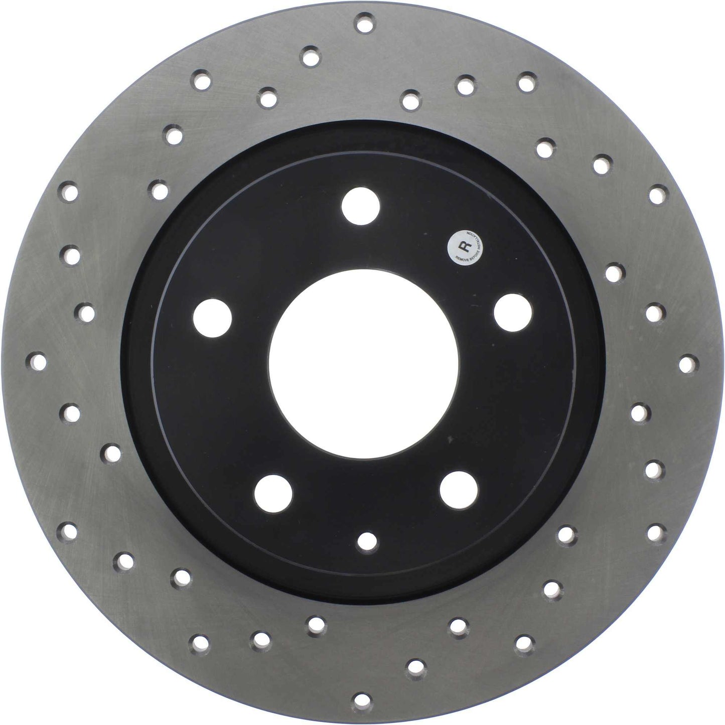 StopTech Sport Cross Drilled Brake Rotor Rear Right 128.45085R