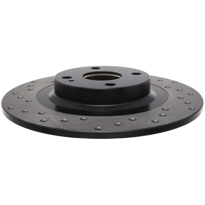 StopTech Sport Cross Drilled Brake Rotor - Front Left 128.45087R
