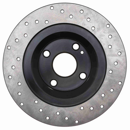 StopTech Sport Cross Drilled Brake Rotor - Front Left 128.45087R