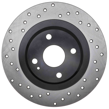 StopTech Sport Cross Drilled Brake Rotor - Front Left 128.45087R