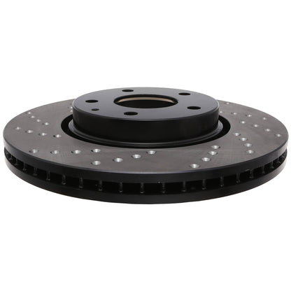 StopTech Sport Cross Drilled Brake Rotor - Rear Left 128.45094R