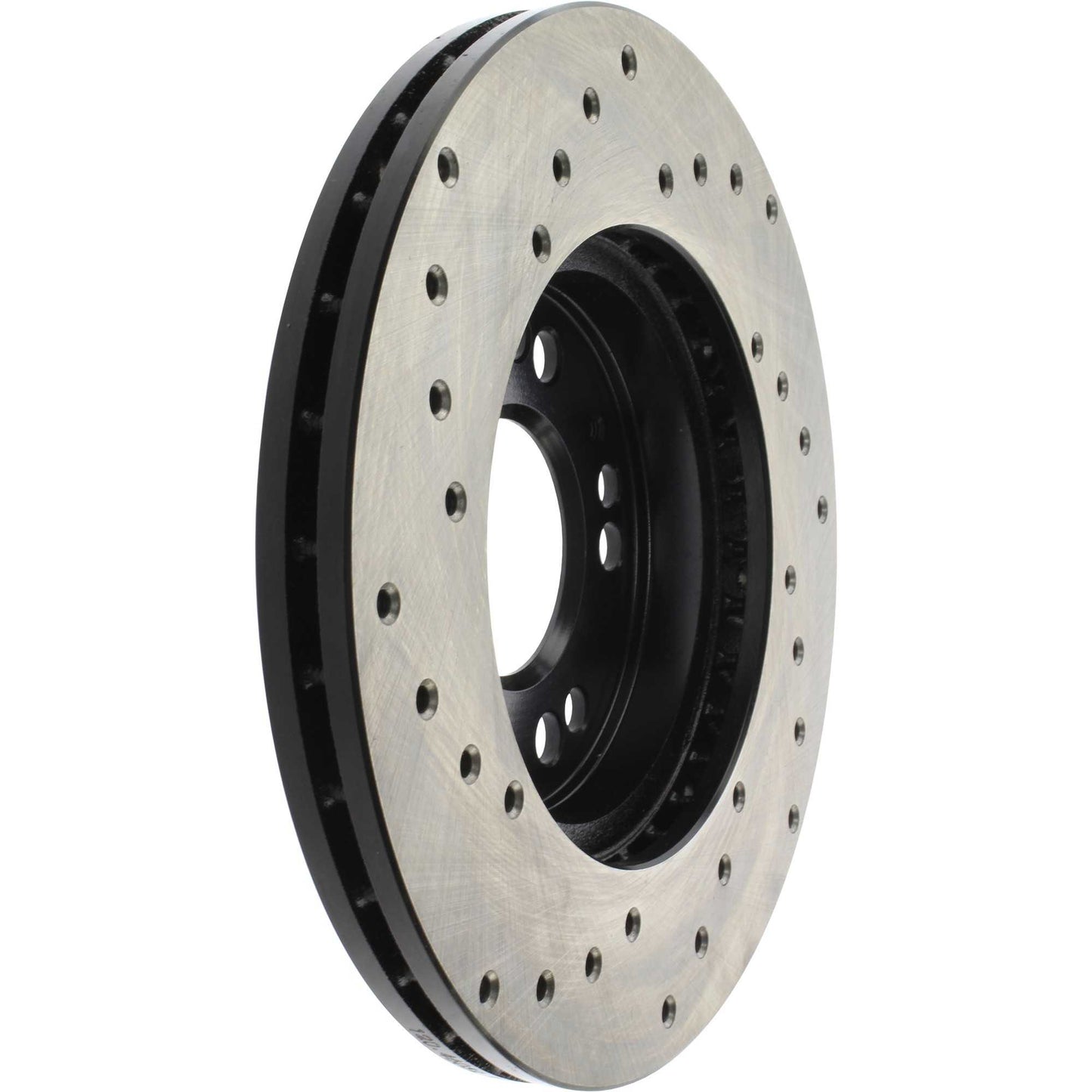 StopTech Sport Cryo Cross Drilled Brake Rotor; Front Left