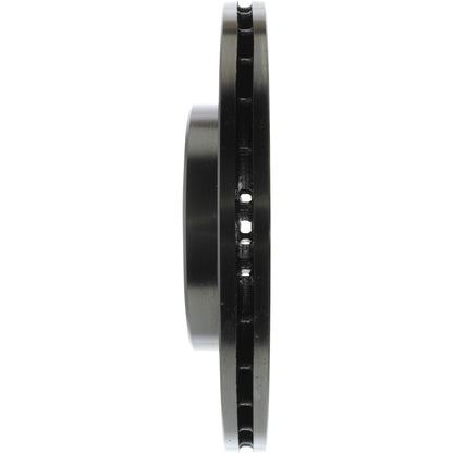 StopTech Sport Cross Drilled Brake Rotor; Front Left