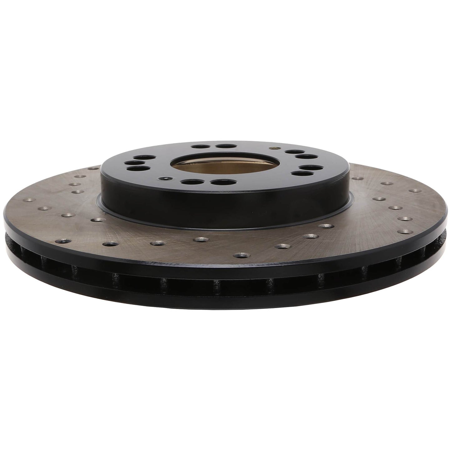 StopTech Sport Cross Drilled Brake Rotor; Front Right