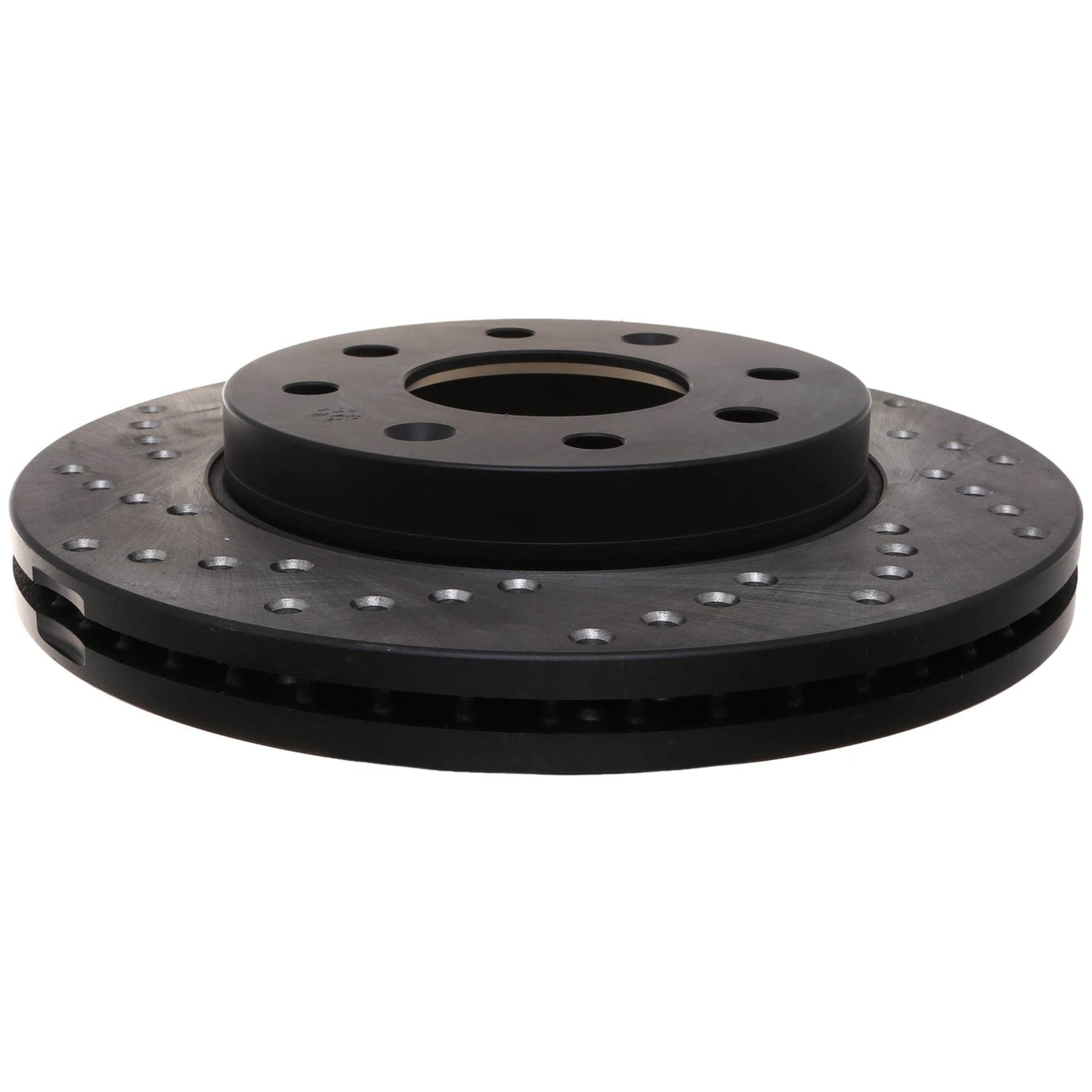 StopTech Sport Cross Drilled Brake Rotor; Front Right
