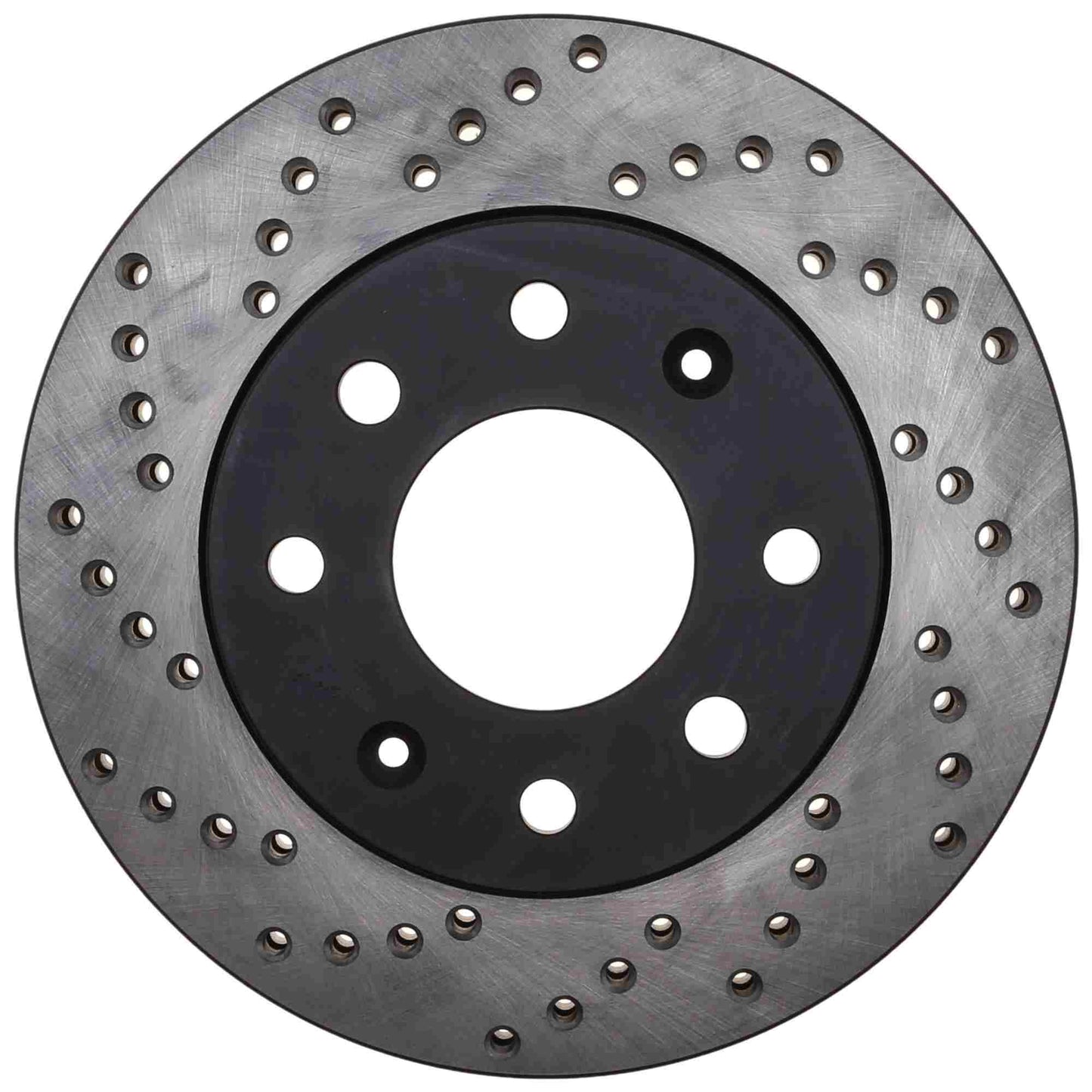 StopTech Sport Cross Drilled Brake Rotor; Front Right