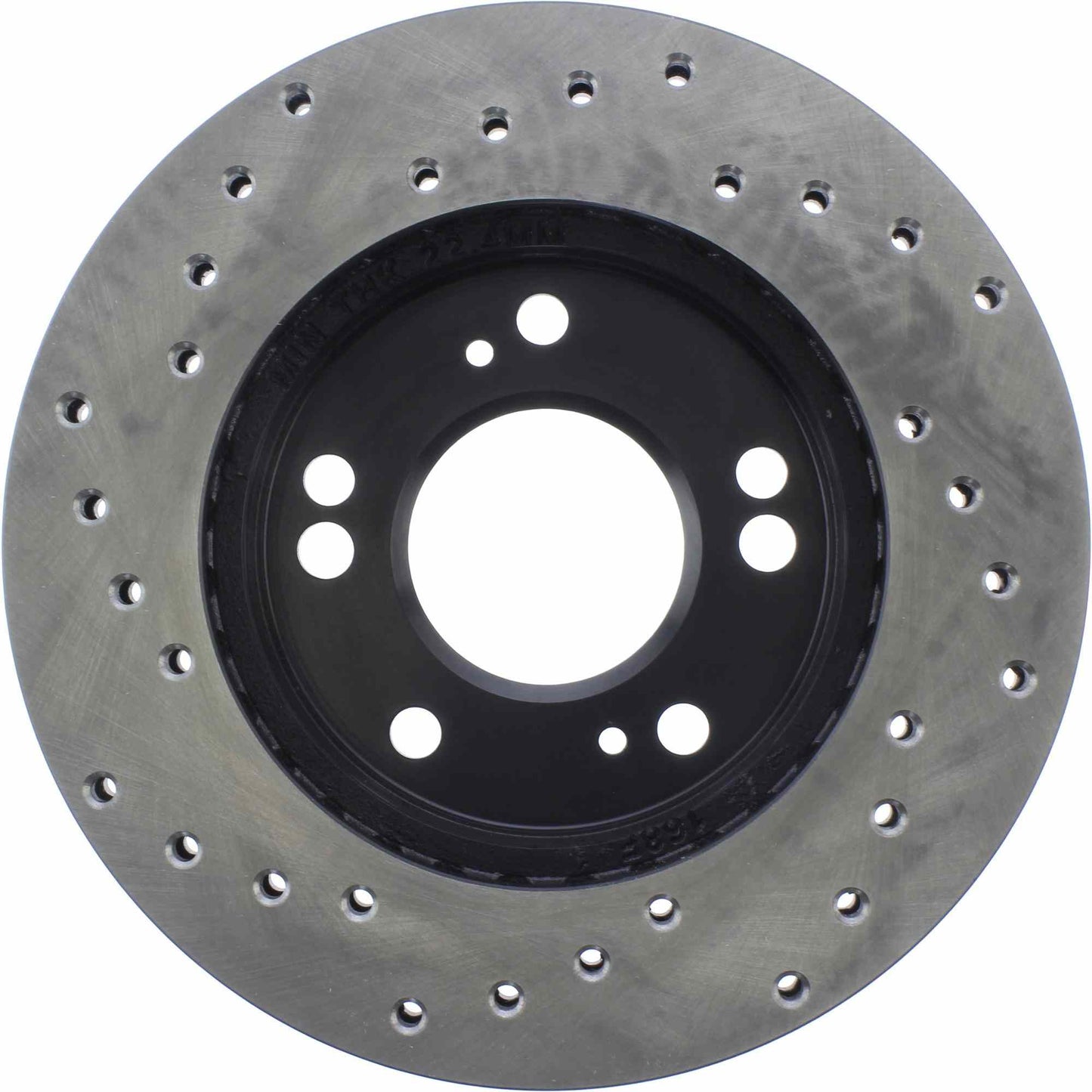 StopTech Sport Cryo Cross Drilled Brake Rotor; Front Left