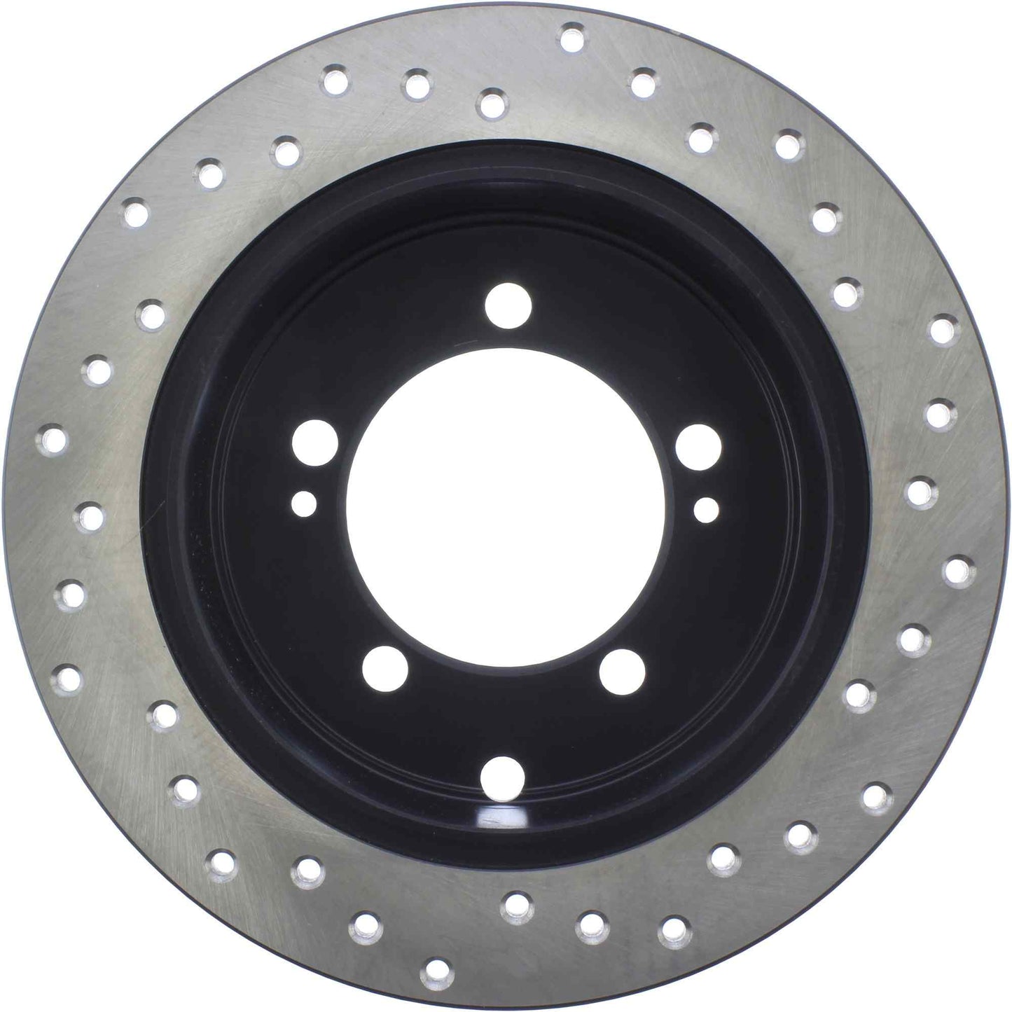 StopTech Sport Cryo Cross Drilled Brake Rotor; Rear Right