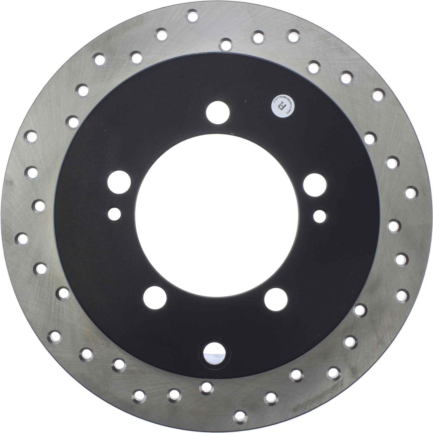 StopTech Sport Cryo Cross Drilled Brake Rotor; Rear Right