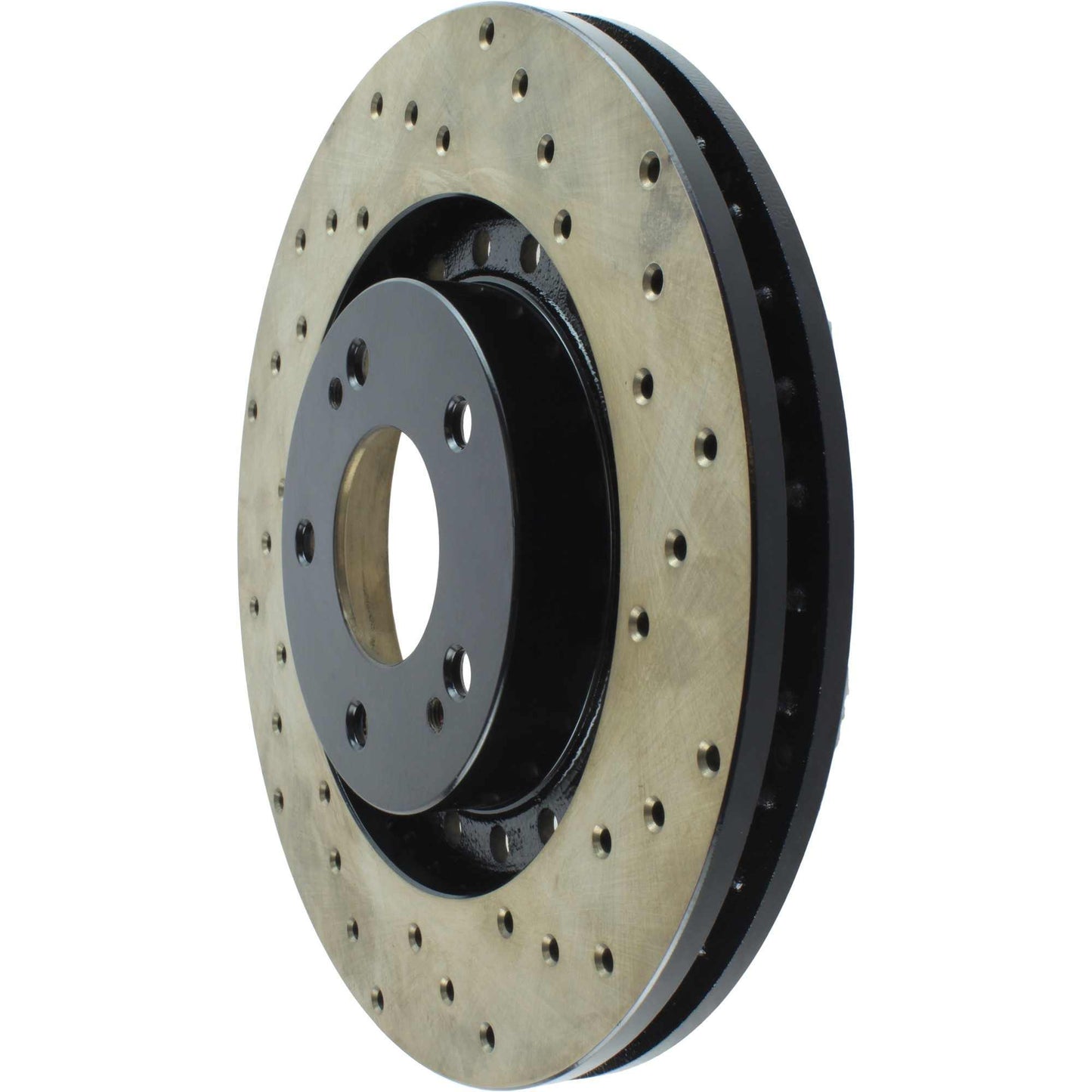 StopTech 6/93-99 Mitsubishi 3000GT-VR4 Drilled Left Front Rotor 128.46052L