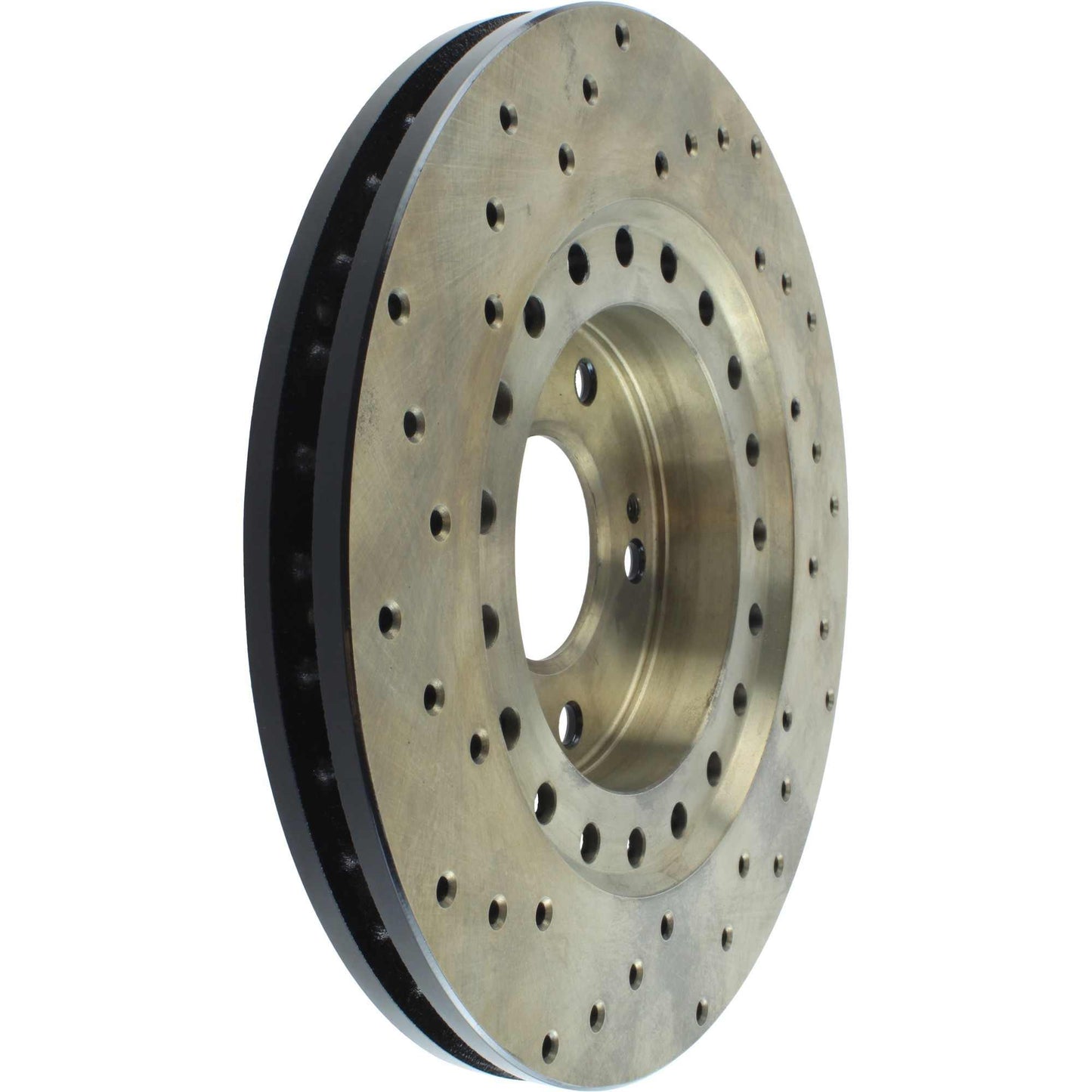 StopTech 6/93-99 Mitsubishi 3000GT-VR4 Drilled Left Front Rotor 128.46052L