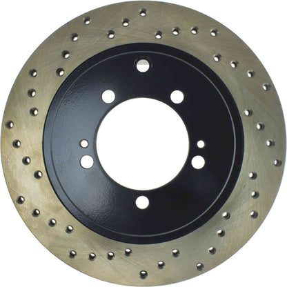 StopTech 6/93-99 Mitsubishi 3000GT-VR4 Drilled Right Rear Rotor 128.46053R